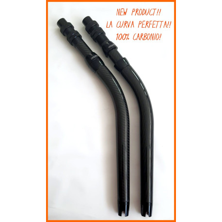 MANICO CURVO IN CARBONIO SUNRISE - CCU SIZE 2